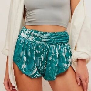 Free People x Intimately FP Snow Angel Micro Short In Pine Frost Combo